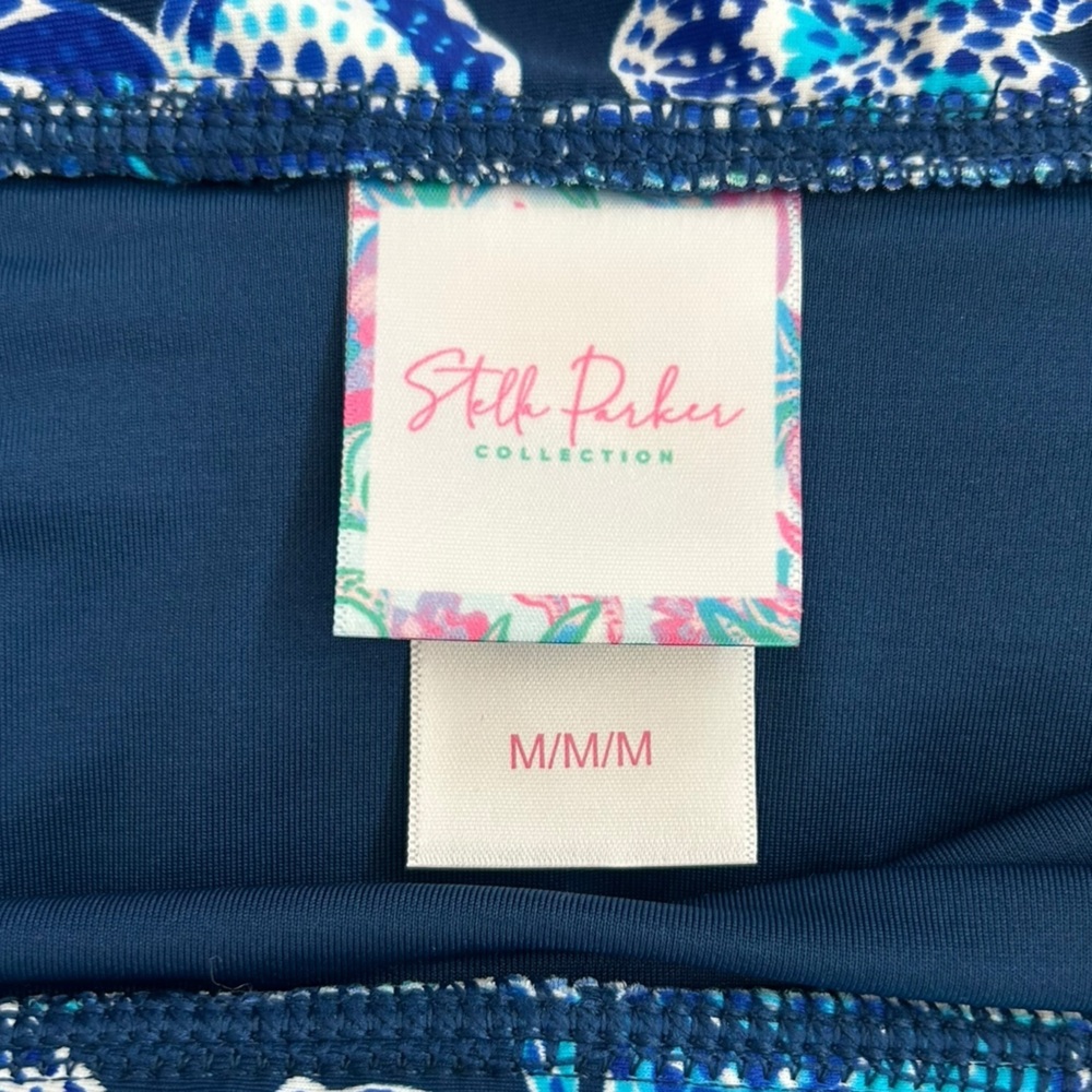 NWT Stella Parker Halter Bra Top Bikini Skirt Swimsuit Set Size Medium - Picture 7 of 9